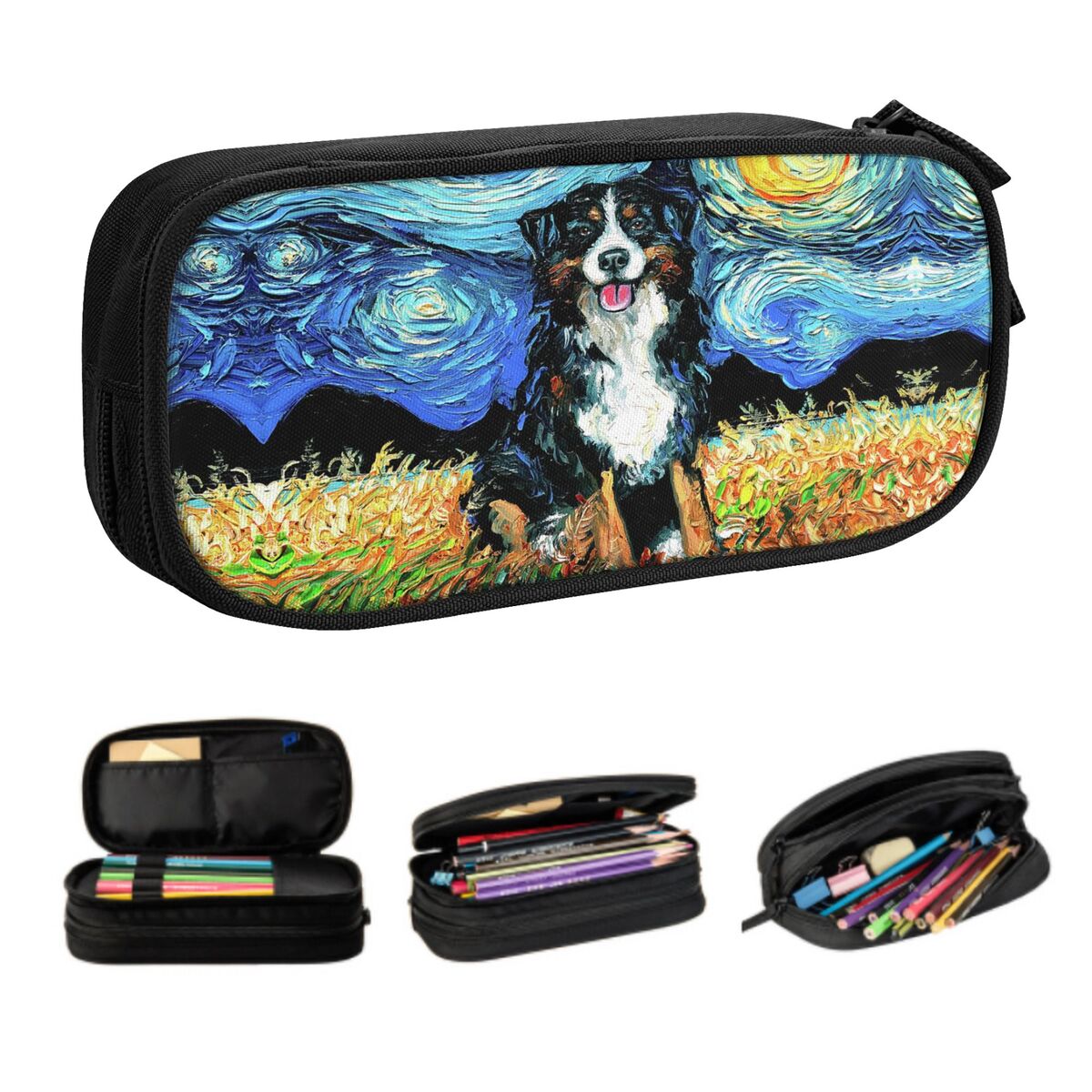 Pet X Supplies & Tack Howell Photos - Custom Starry Night Bernese Mountain Dog