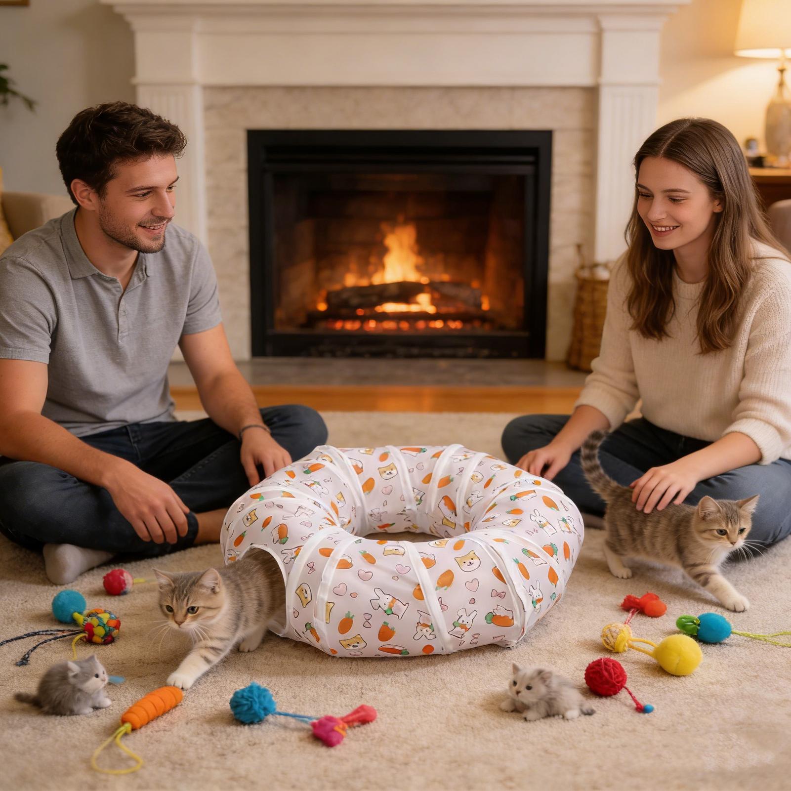 Cat Tunnels Interactive Foldab - огляд і ціна Cat Tunnel Toy