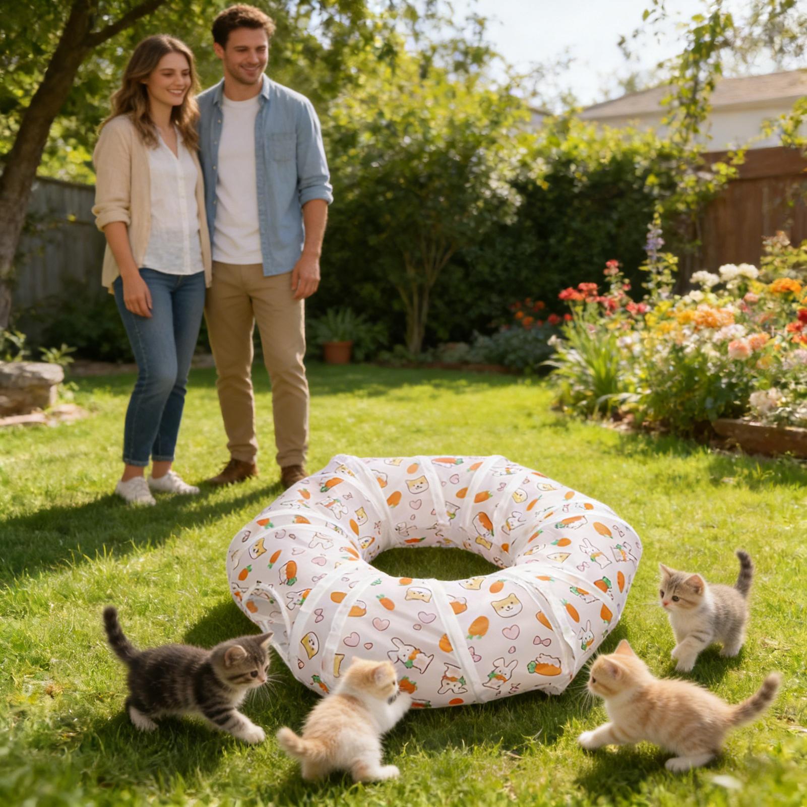 Cat Tunnels Interactive Foldab - огляд і ціна Cat Tunnel Toy