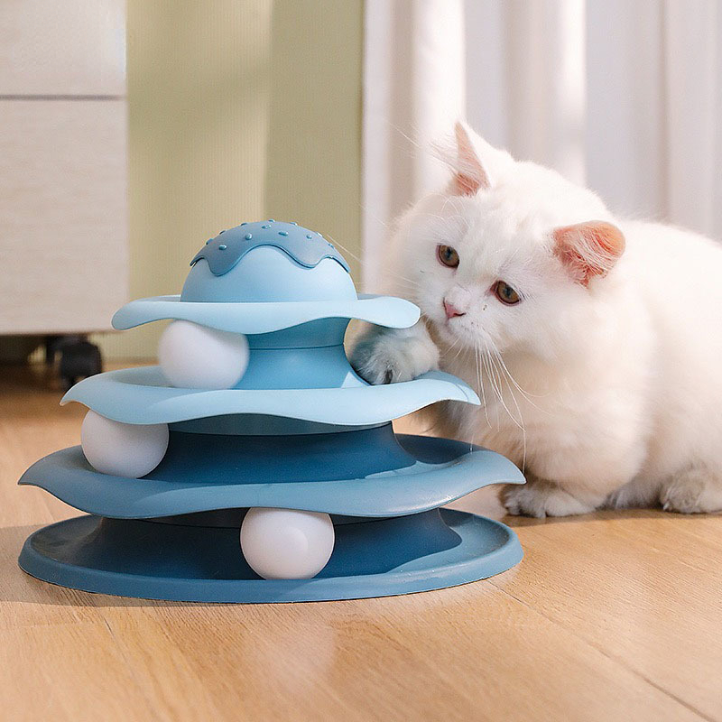 Ball Spinning Cat Toy Rotating - огляд і ціна Cat Tunnel Toy