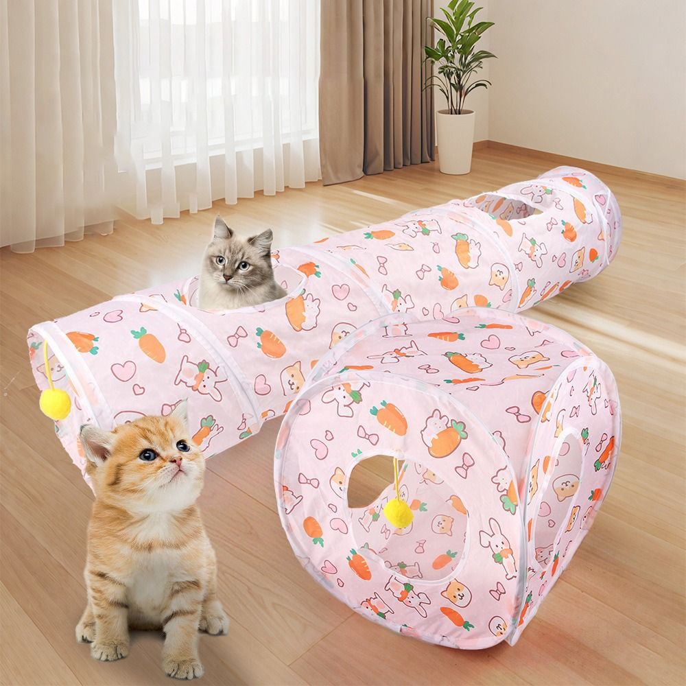 Fun Polyester+Steel Wire Cat T - огляд і ціна Cat Tunnel Toy
