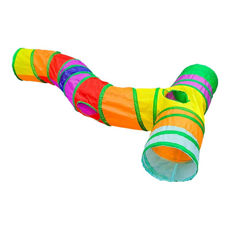 Cat Tubes And Tunnels T Shape  - огляд і ціна Cat Tunnel Toy