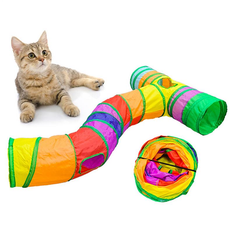Cat Tubes And Tunnels T Shape  - огляд і ціна Cat Tunnel Toy