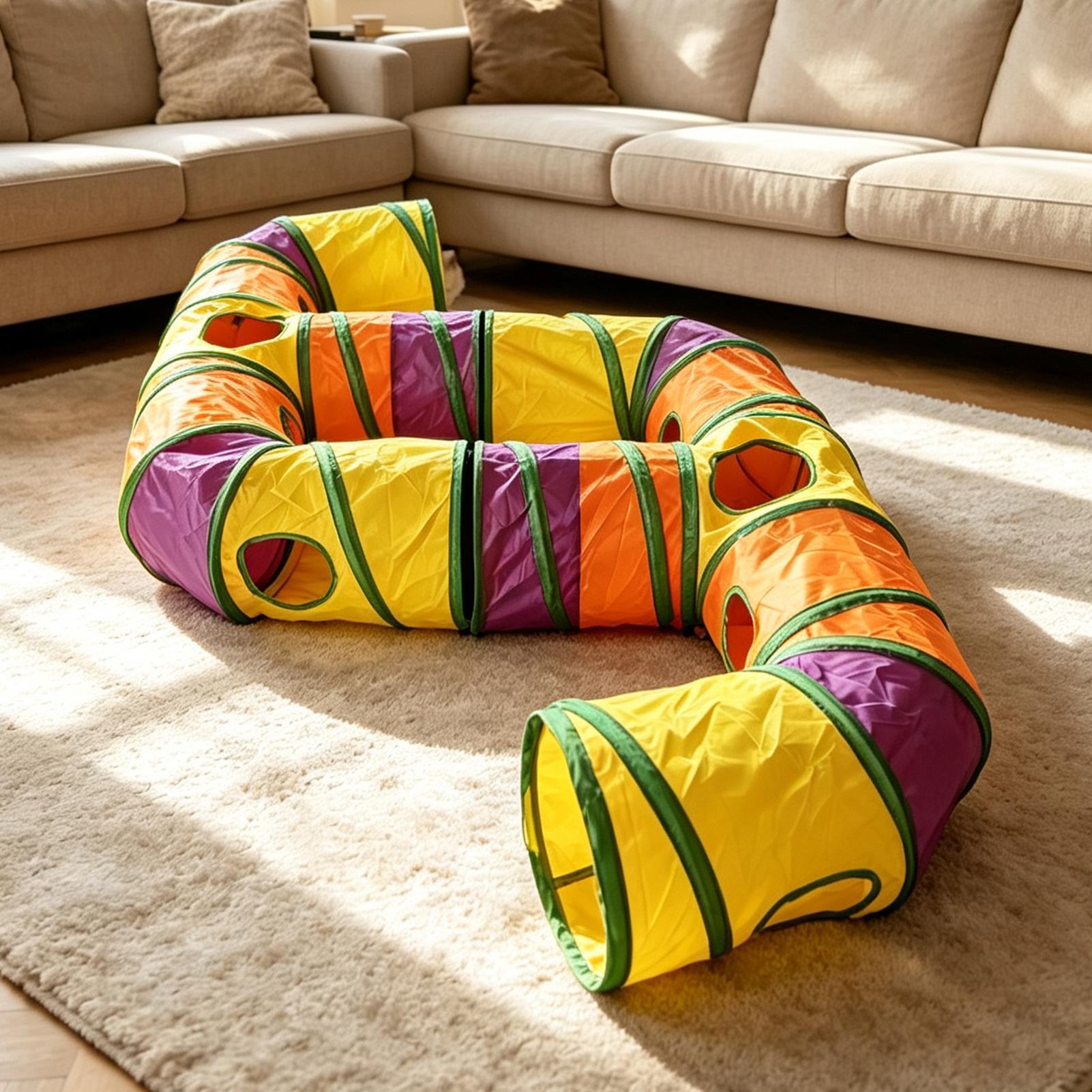 Cat Tunnel Rainbow Interactive - огляд і ціна Cat Tunnel Toy