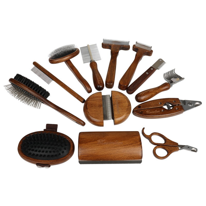 Pet Dog Comb Antique Solid Woo - огляд і ціна Pet X Supplies & Tack Howell Photos