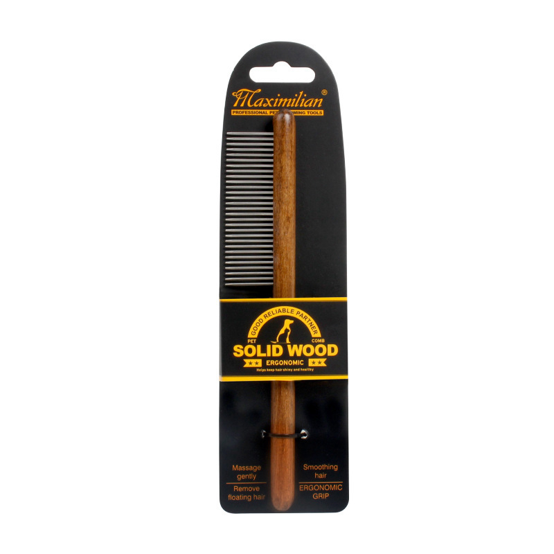 Pet Dog Comb Antique Solid Woo - огляд і ціна Pet X Supplies & Tack Howell Photos