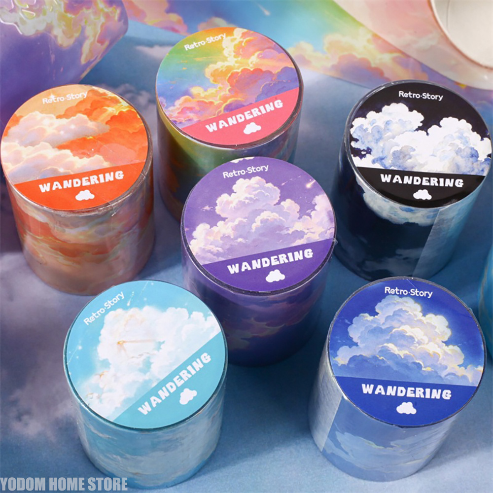 50mm X 2m PET Sky Clouds Tape  - огляд і ціна Pet X Supplies & Tack Howell Photos