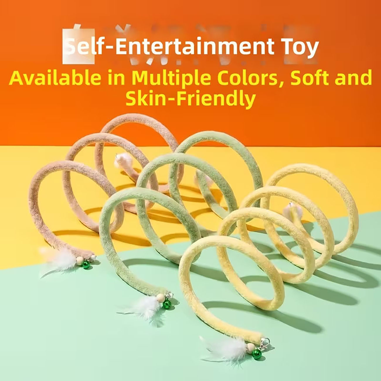 Spring cat tunnel toy with jin - огляд і ціна Cat Tunnel Toy