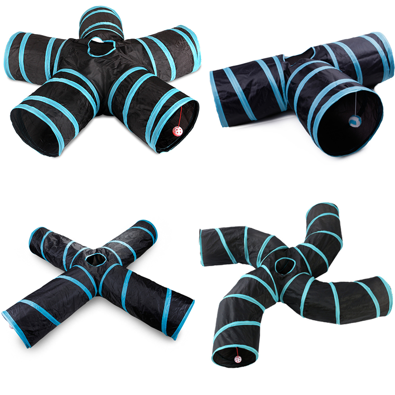 Indoor 2/3/4 5-way Collapsible - огляд і ціна Cat Tunnel Toy