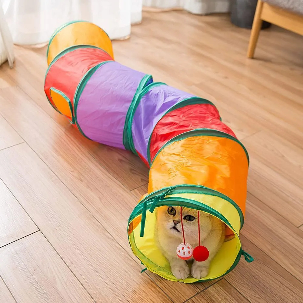 Foldable Cat Tunnel Pet Suppli - огляд і ціна Cat Tunnel Toy