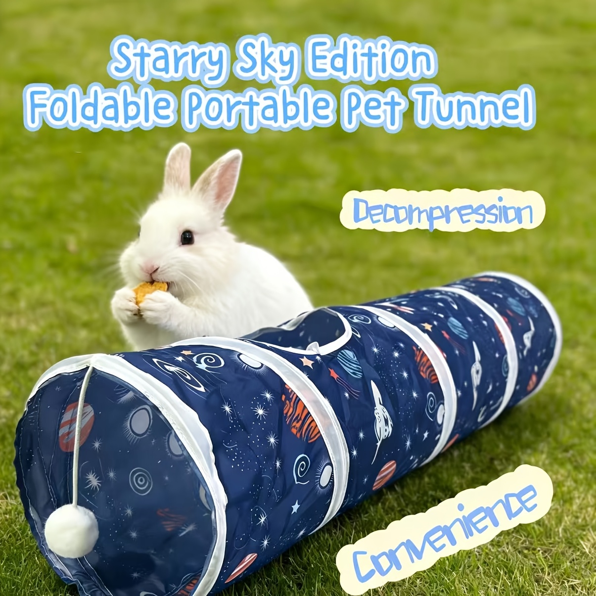Foldable Portable Relax Pet Tu - огляд і ціна Cat Tunnel Toy