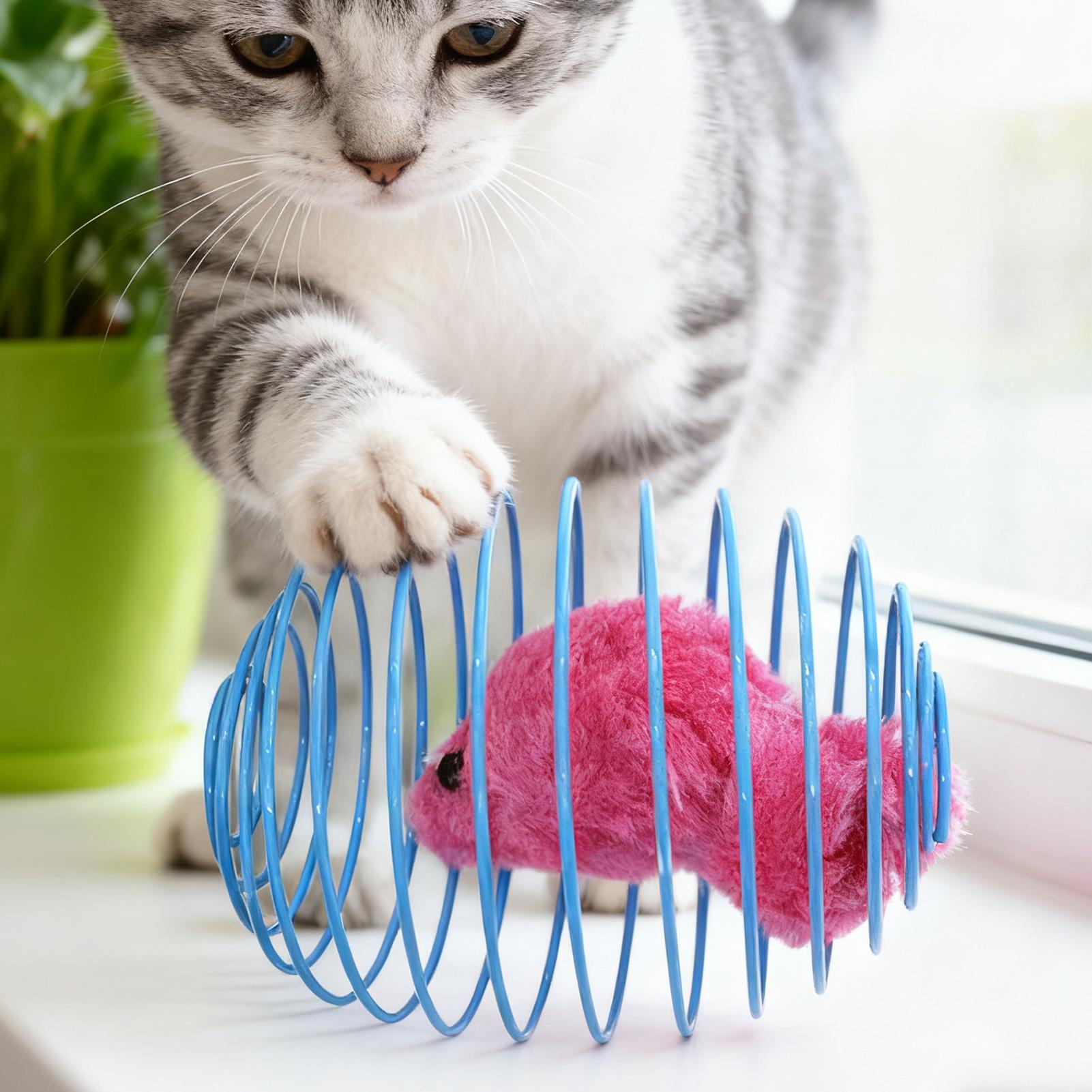 Cat Spiral Toy Interactive Fun - огляд і ціна Cat Tunnel Toy