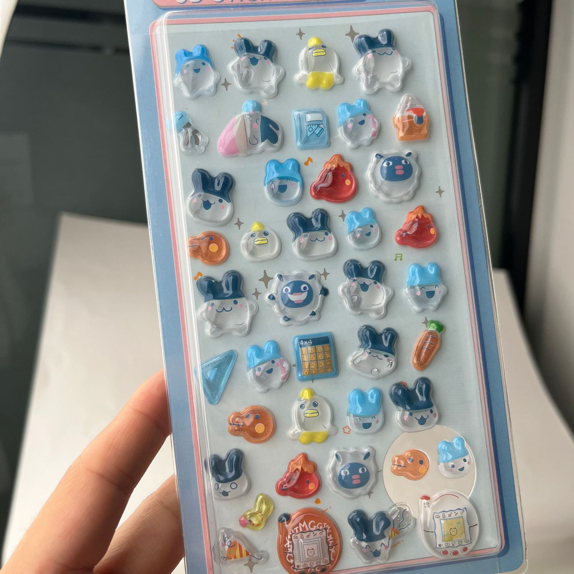 Cute Tamagotchi 3D Puffy Stick - огляд і ціна Pet Supplies Delivery