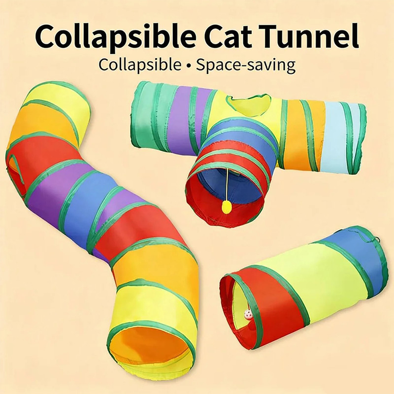 Cat Tunnel Pet Tube Collapsibl - огляд і ціна Cat Tunnel Toy