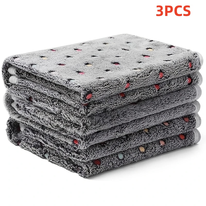 3PCS Soft Fluffy Pet Blanket C - огляд і ціна Pet Supplies Delivery