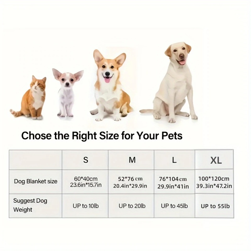 3PCS Soft Fluffy Pet Blanket C - огляд і ціна Pet Supplies Delivery