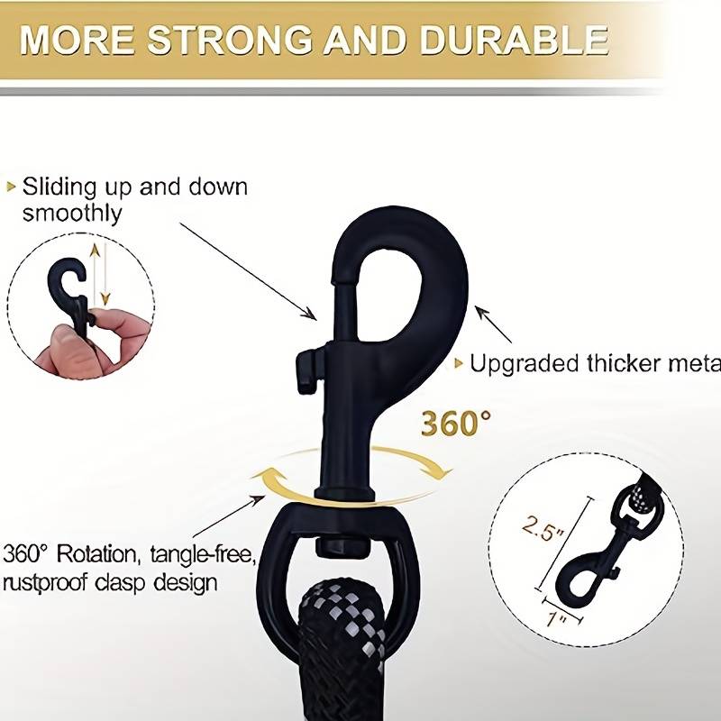 Pet Rope Dog Leash 6ft long,Tr - огляд і ціна Retractable Dog Leash