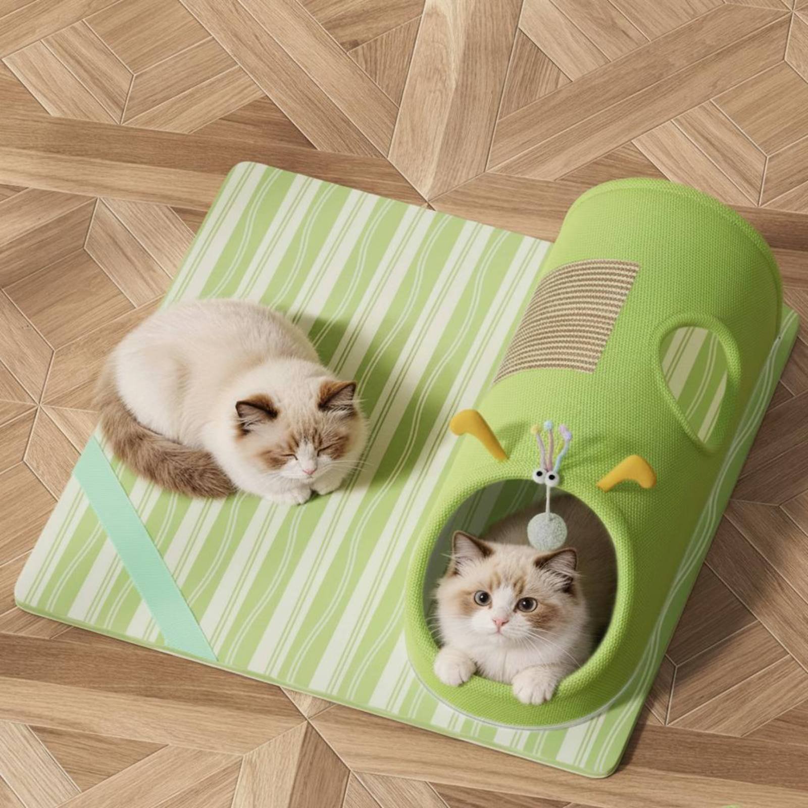 Feline Scratcher Tunnel Dangli - огляд і ціна Cat Tunnel Toy