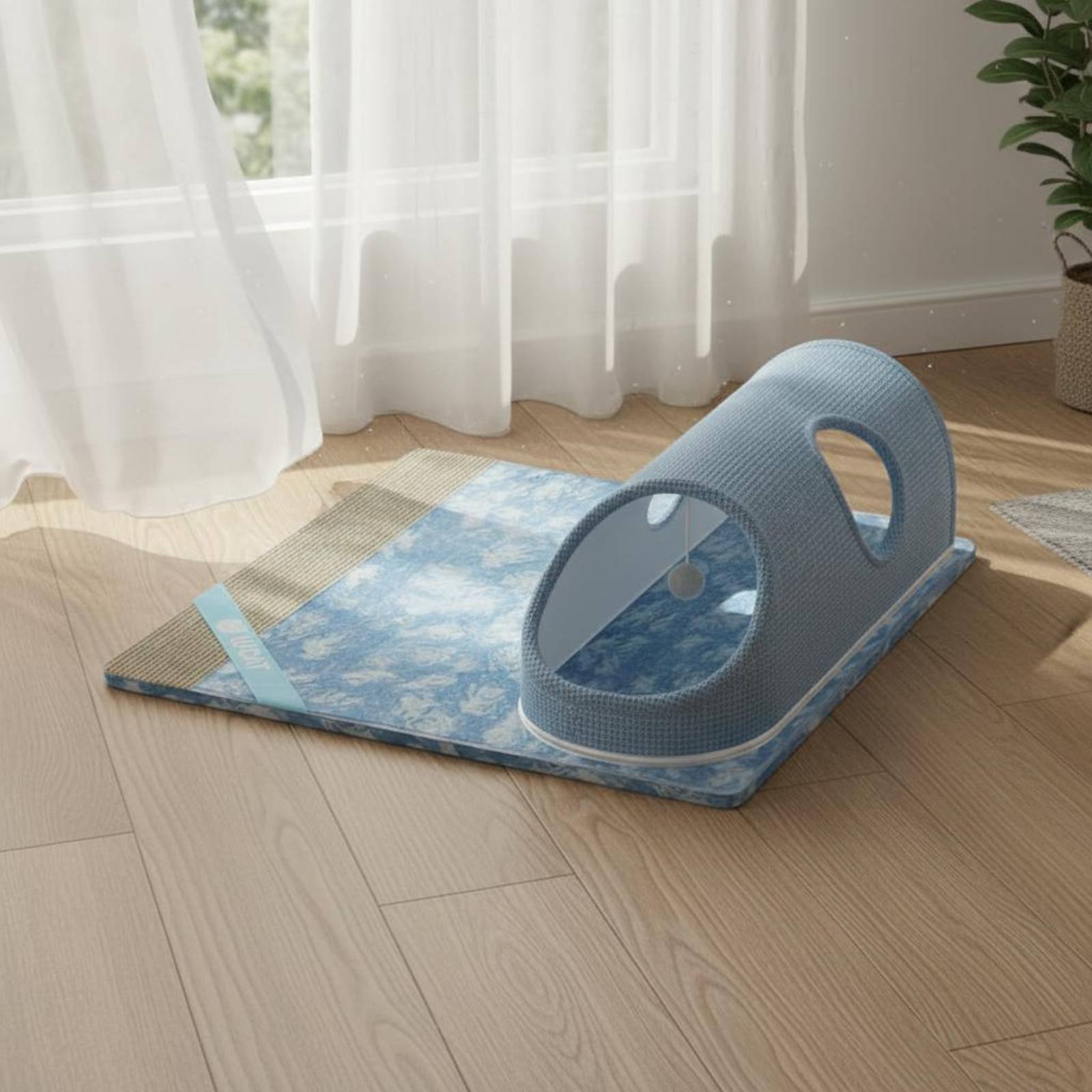 Feline Scratcher Tunnel Dangli - огляд і ціна Cat Tunnel Toy