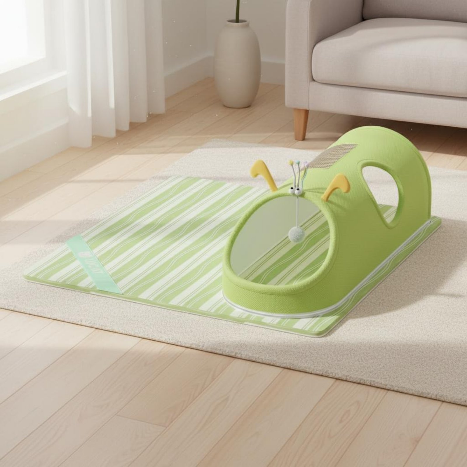 Feline Scratcher Tunnel Dangli - огляд і ціна Cat Tunnel Toy
